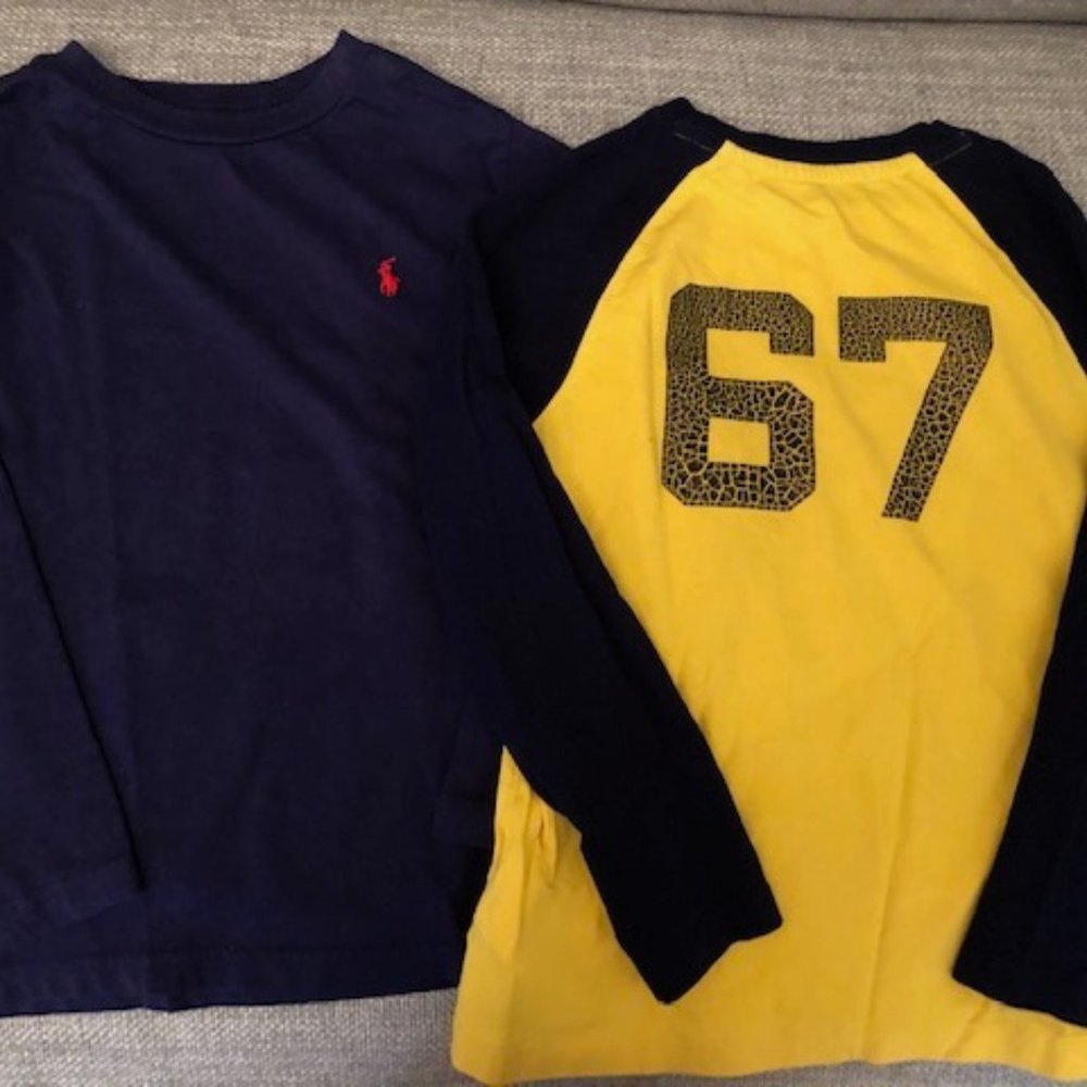 4 Polo Shirts For Boys (Size 5)